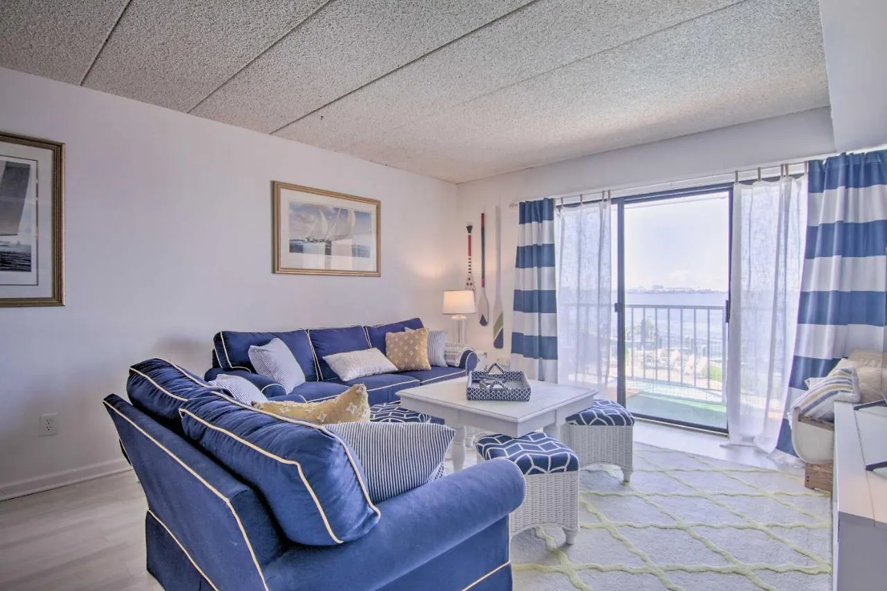Waterfront Ocean City Condo With Nautical Charm Apartment