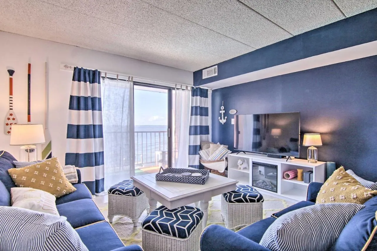 Waterfront Ocean City Condo With Nautical Charm