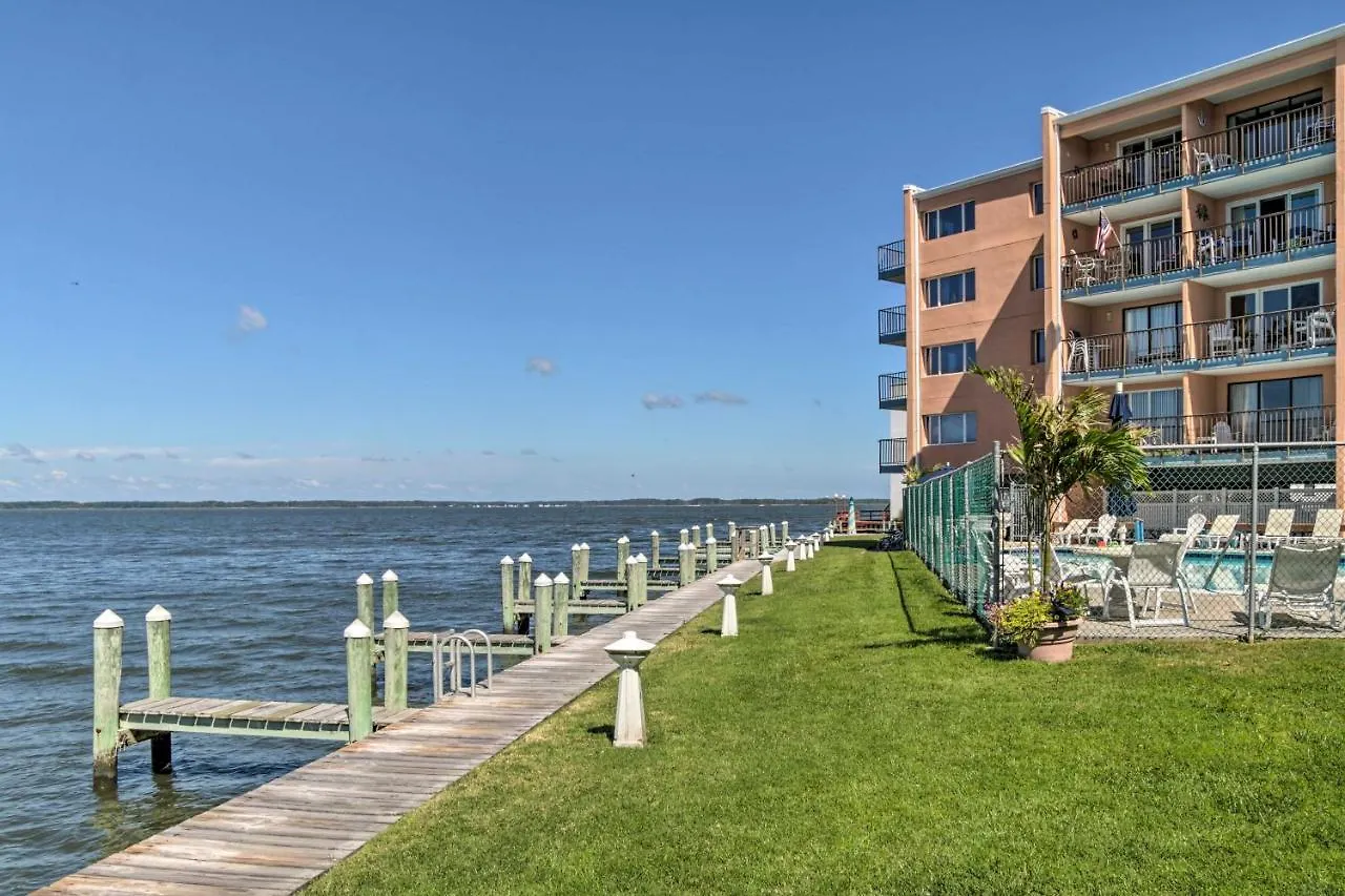 Waterfront Ocean City Condo With Nautical Charm